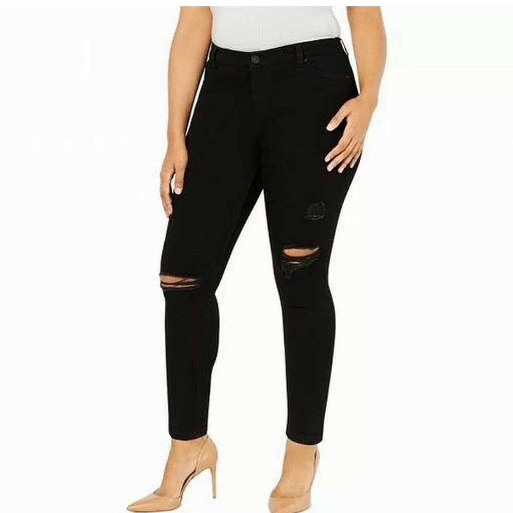 Celebrity Pink Jeans Black Sz 24 Stretch Skinny